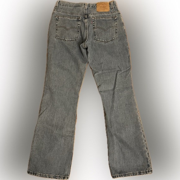 Y2K Levi’s 515 bootcut women’s lower rise medium wash denim size 10 - Picture 2 of 10